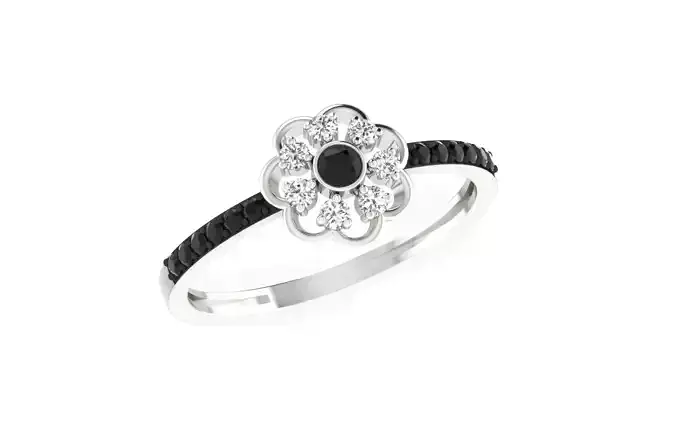 Women light weight ring 3dm stl render 3D print model