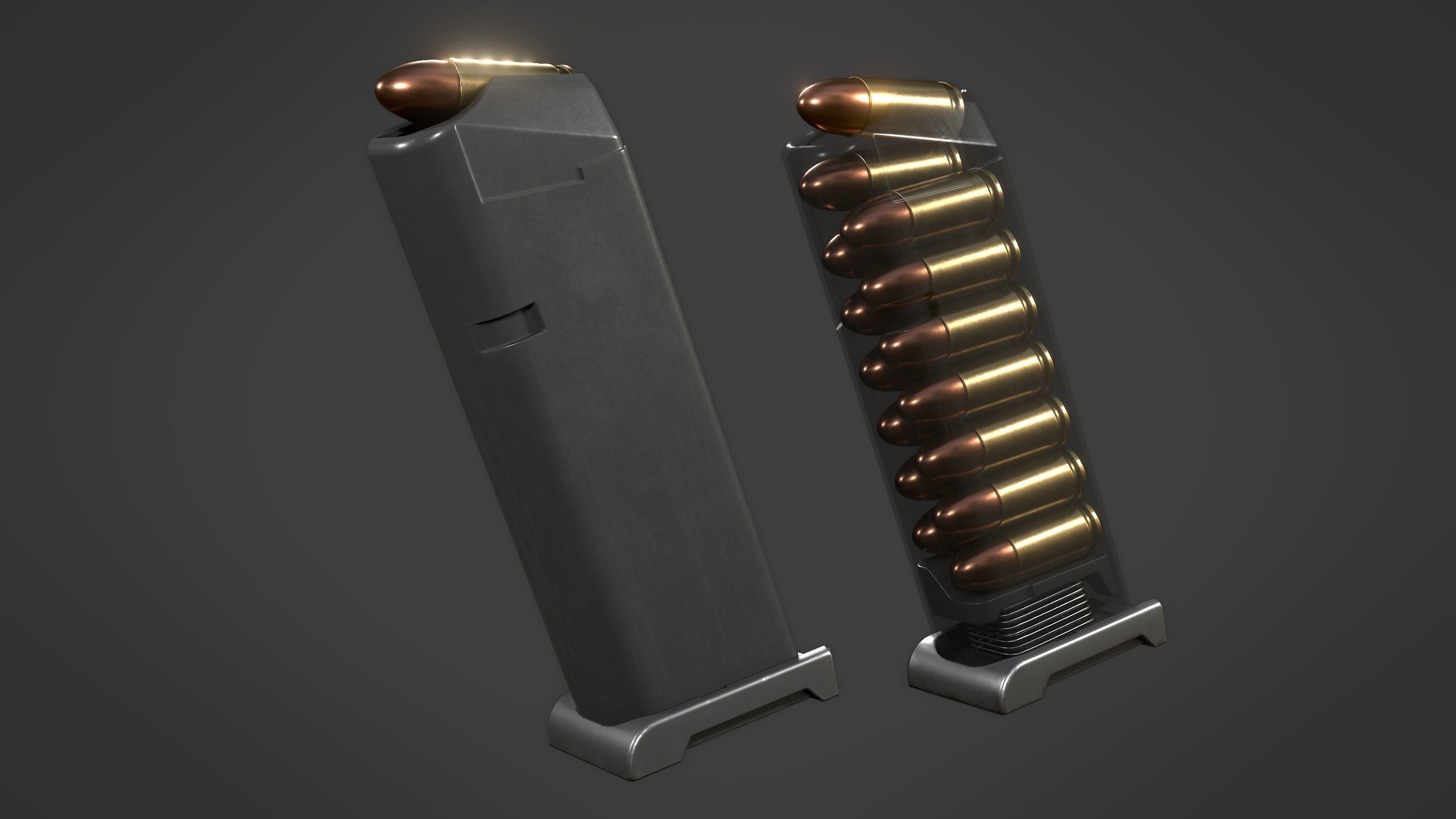 Loris Tactical Pistol WK Low-poly 3D model_12