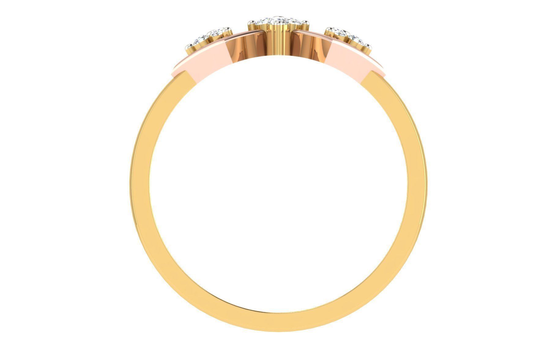 Women light weight ring 3dm stl render 3D print model_2