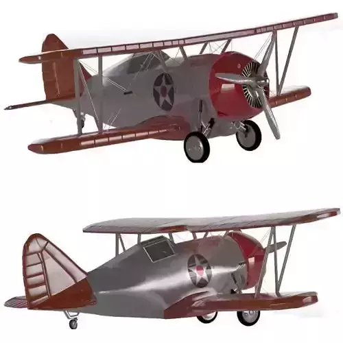 Grumman F2F-USA WW2 PLANE