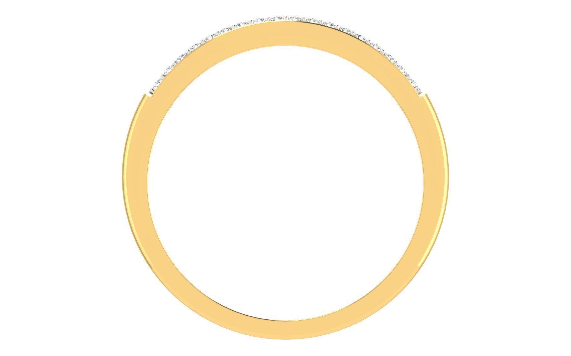 Women light weight ring 3dm stl render 3D print model_2