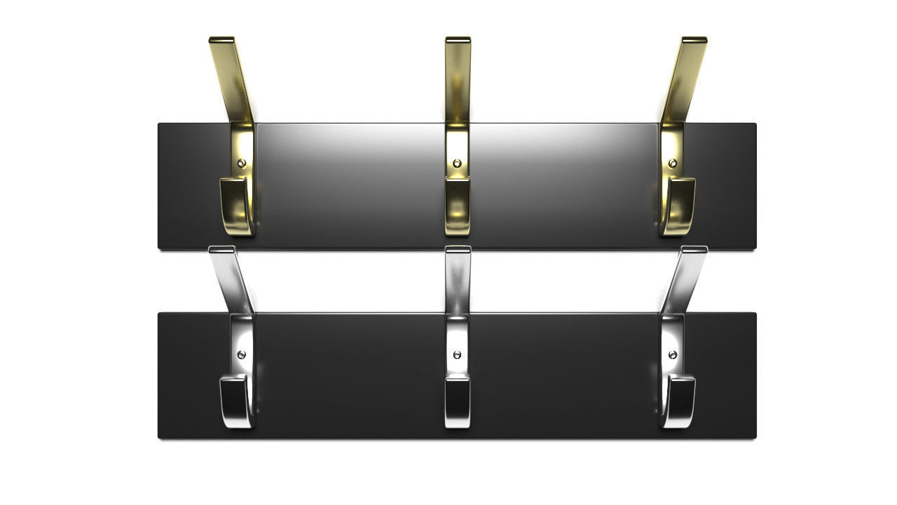 Wall hanger Free 3D model_1