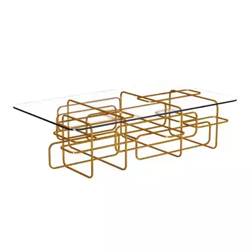 Graphic Lines Coffee Table 3D model