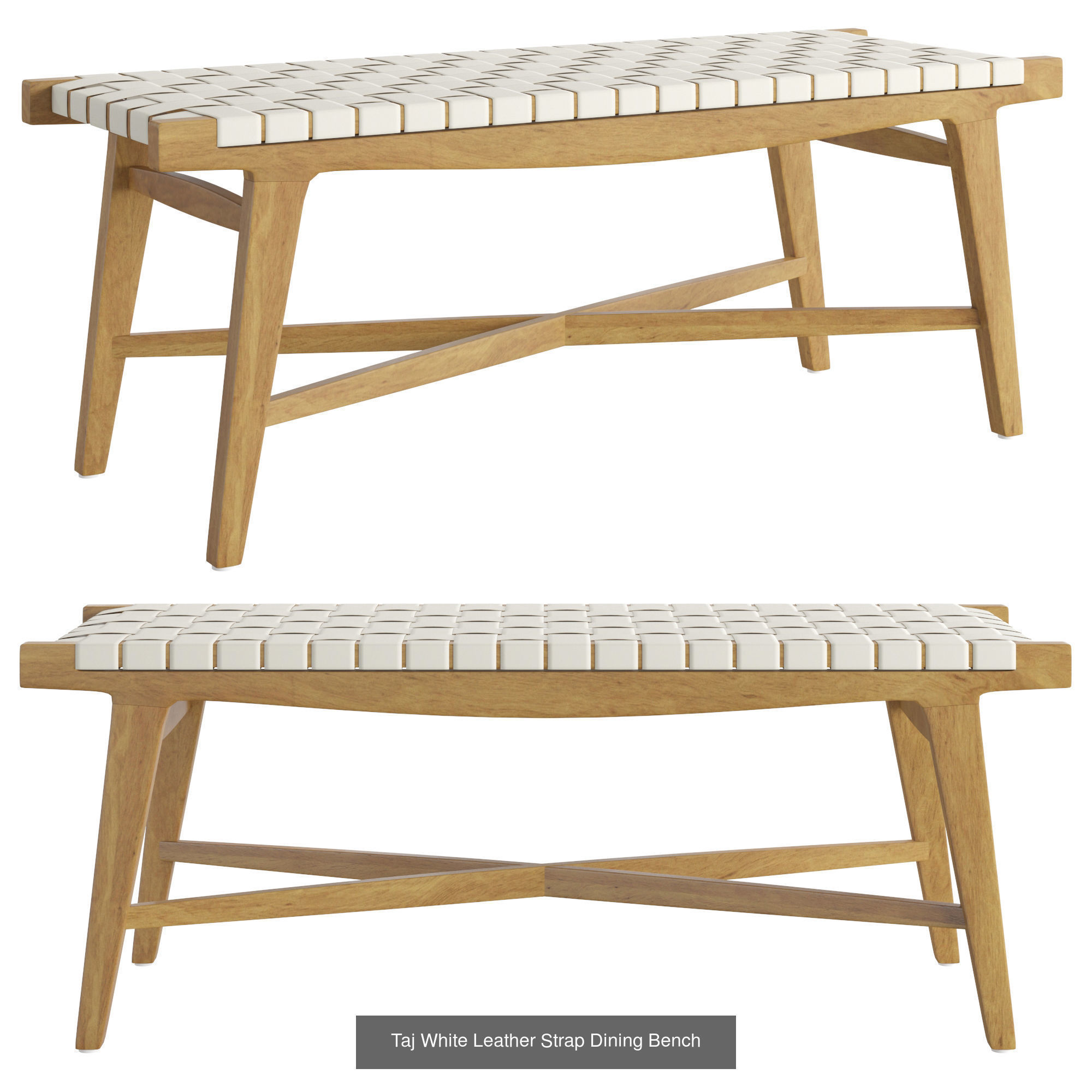 Taj White Leather Collection _4