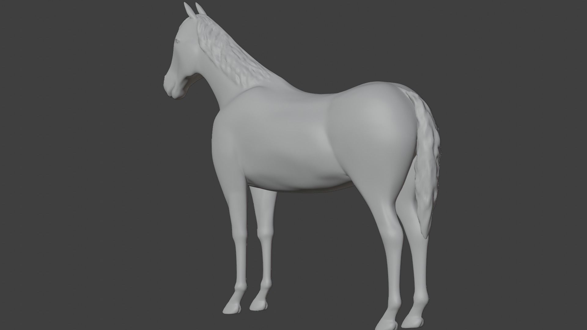 Horse 3D Print 3D print model_2