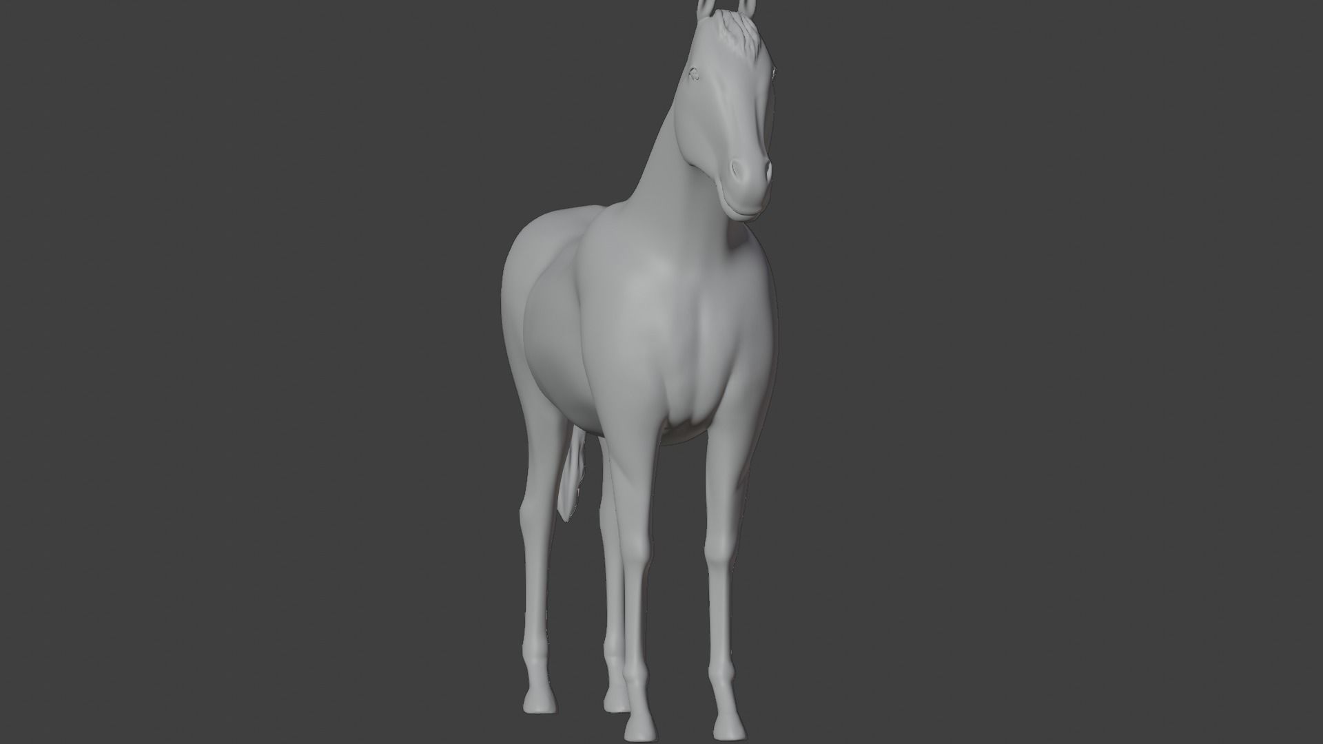 Horse 3D Print 3D print model_3