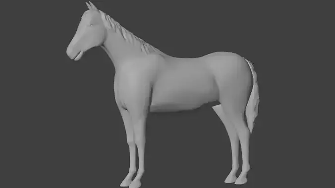 Horse 3D Print 3D print model