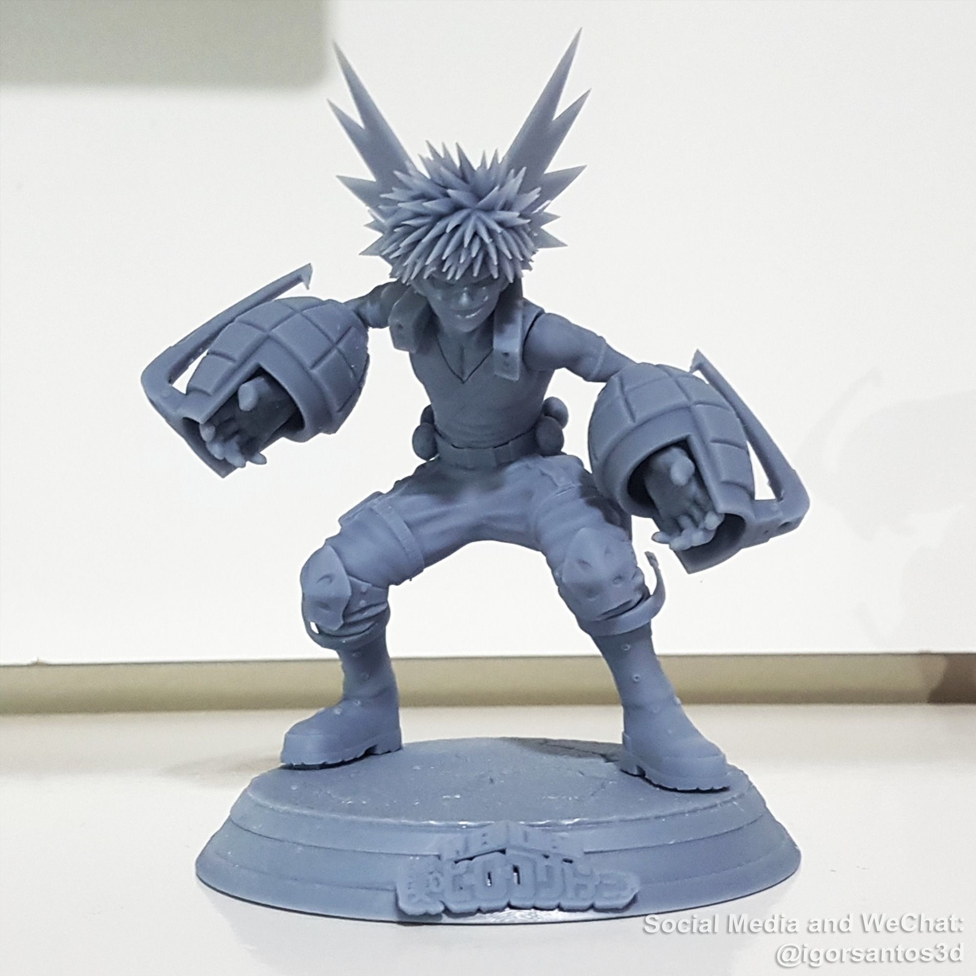 Bakugou My Hero Academy 3D print model_4