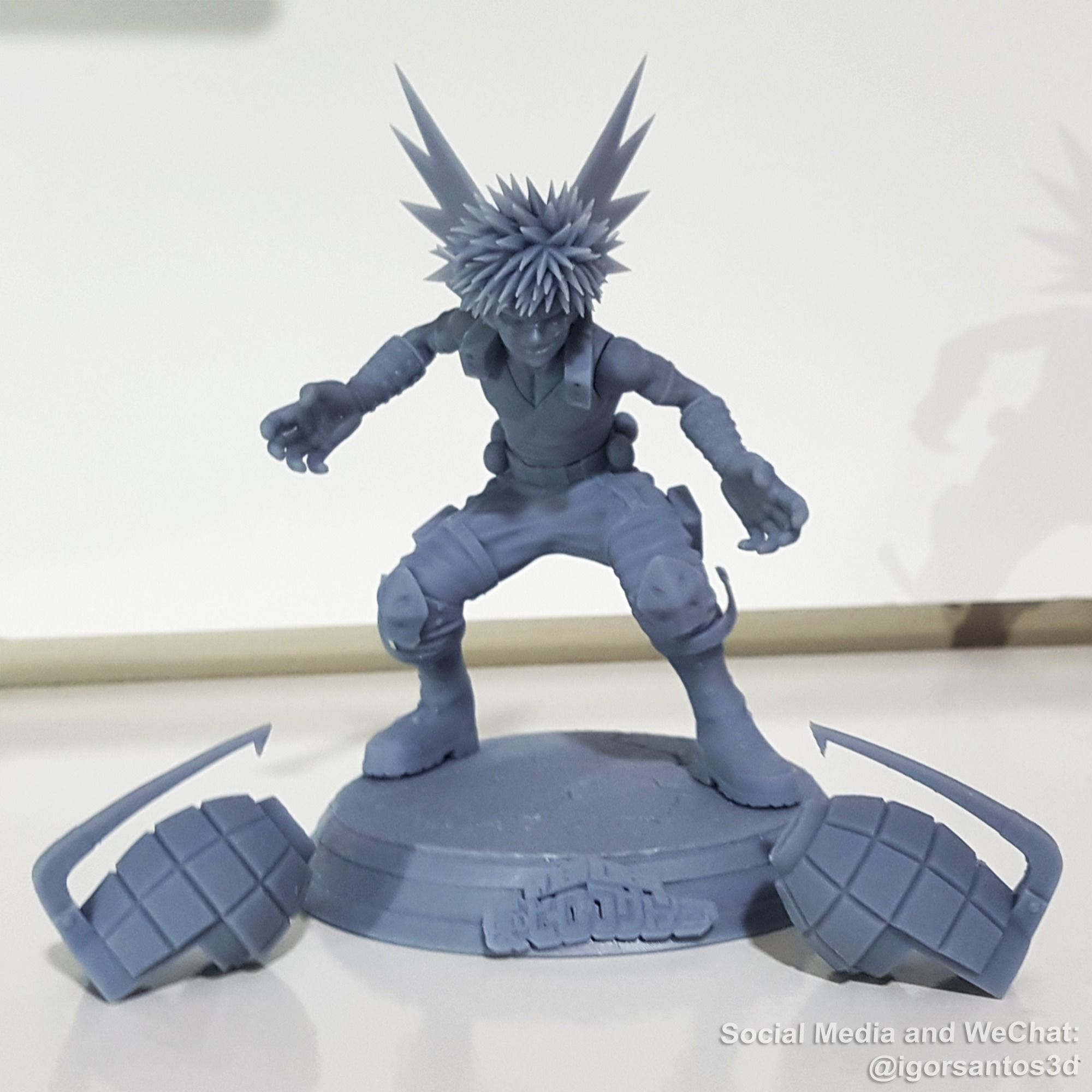 Bakugou My Hero Academy 3D print model_5