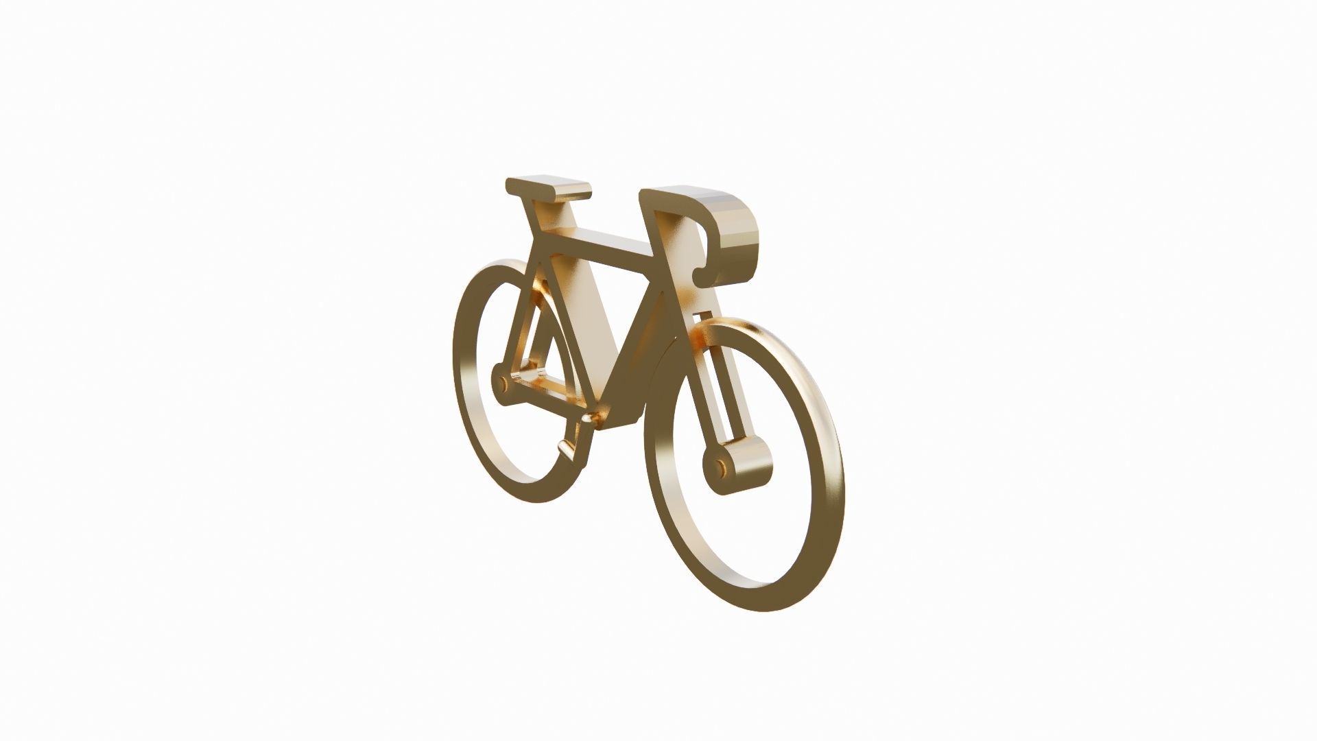 Pendant Bike 3D 3D print model_3