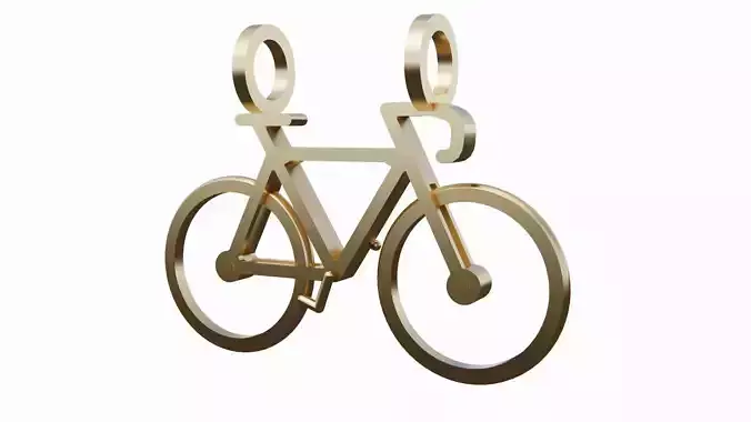 Pendant Bike 3D