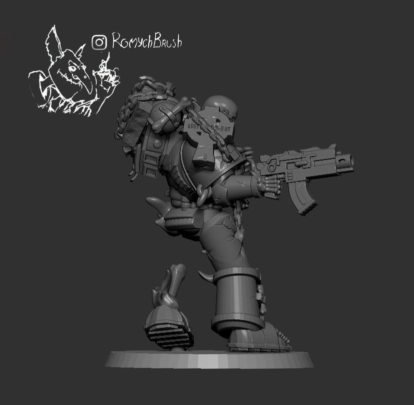 Legion of the Damned  3D print model_17