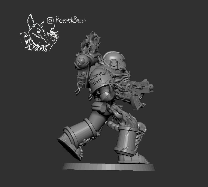 Legion of the Damned  3D print model_22