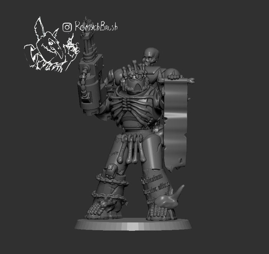 Legion of the Damned  3D print model_2