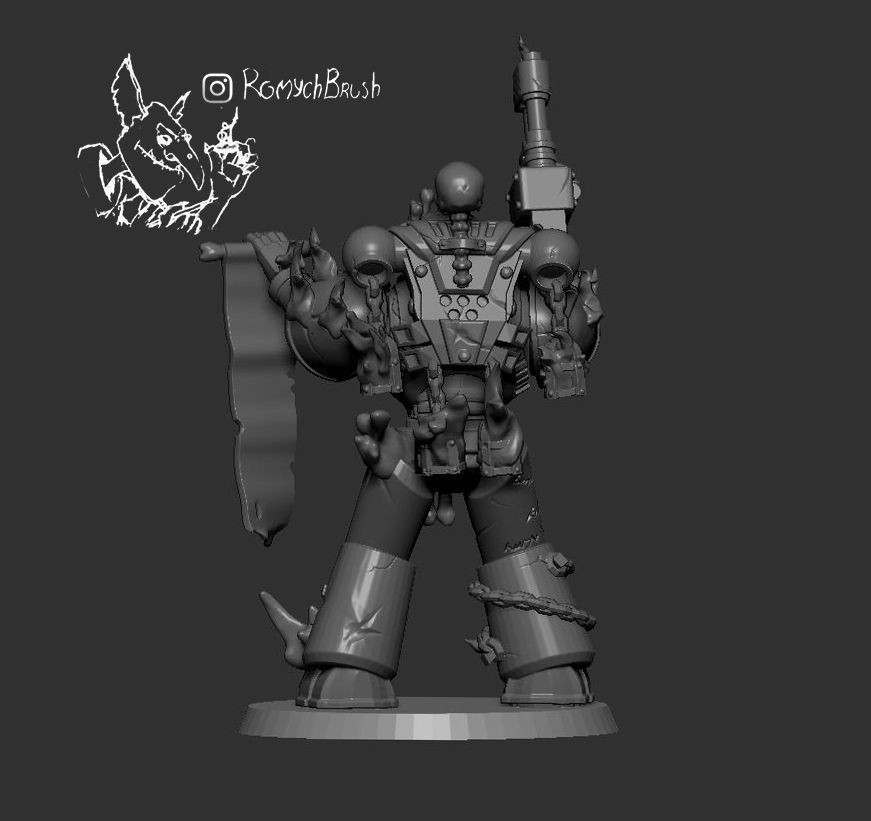 Legion of the Damned  3D print model_10