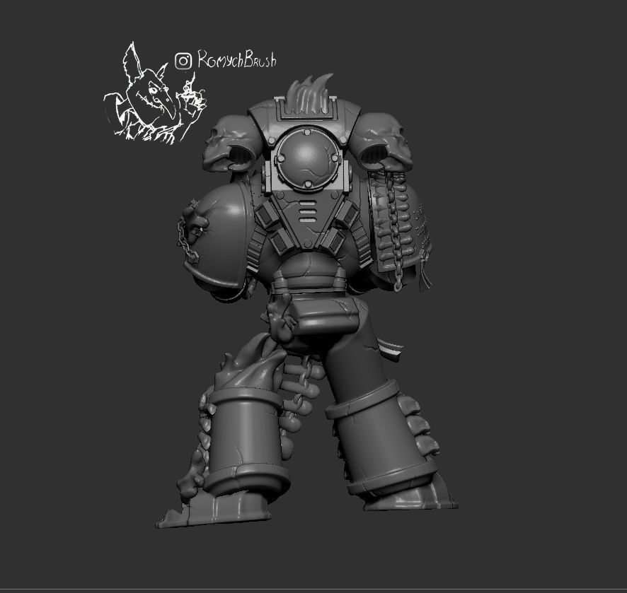 Legion of the Damned  3D print model_28