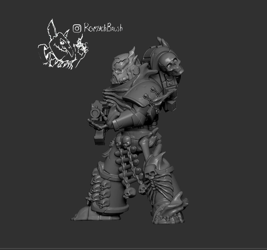 Legion of the Damned  3D print model_25