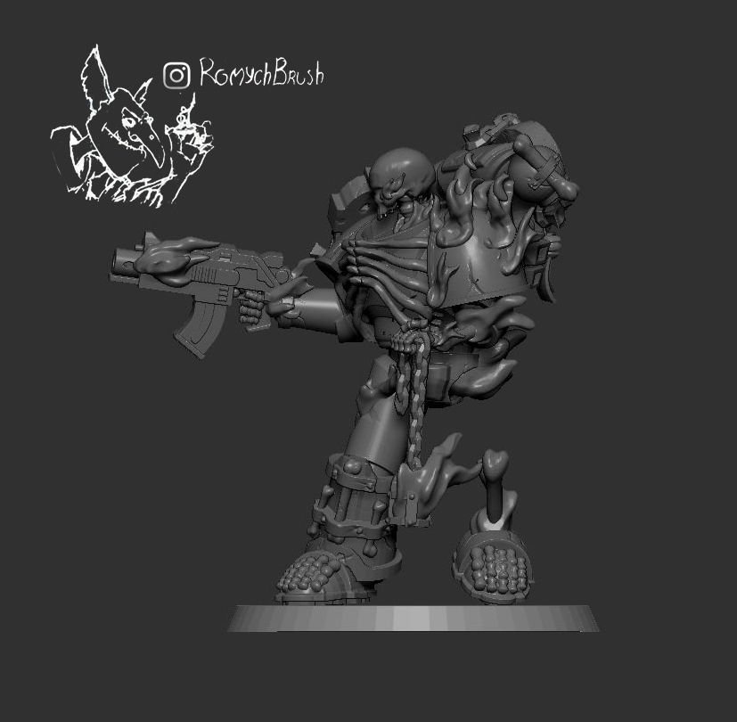 Legion of the Damned  3D print model_4