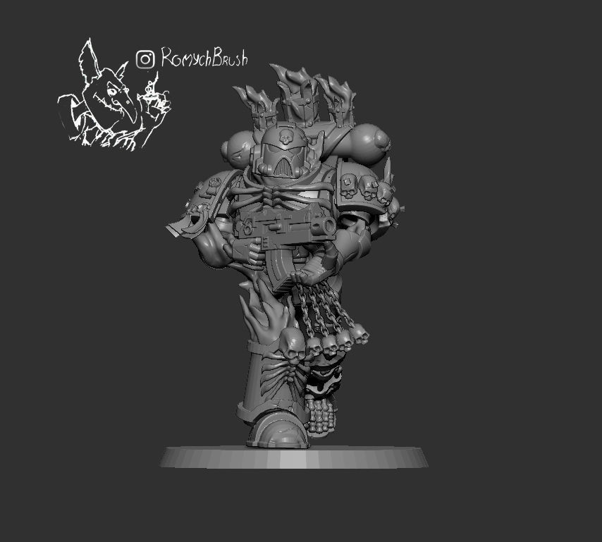 Legion of the Damned  3D print model_3