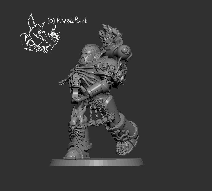 Legion of the Damned  3D print model_6