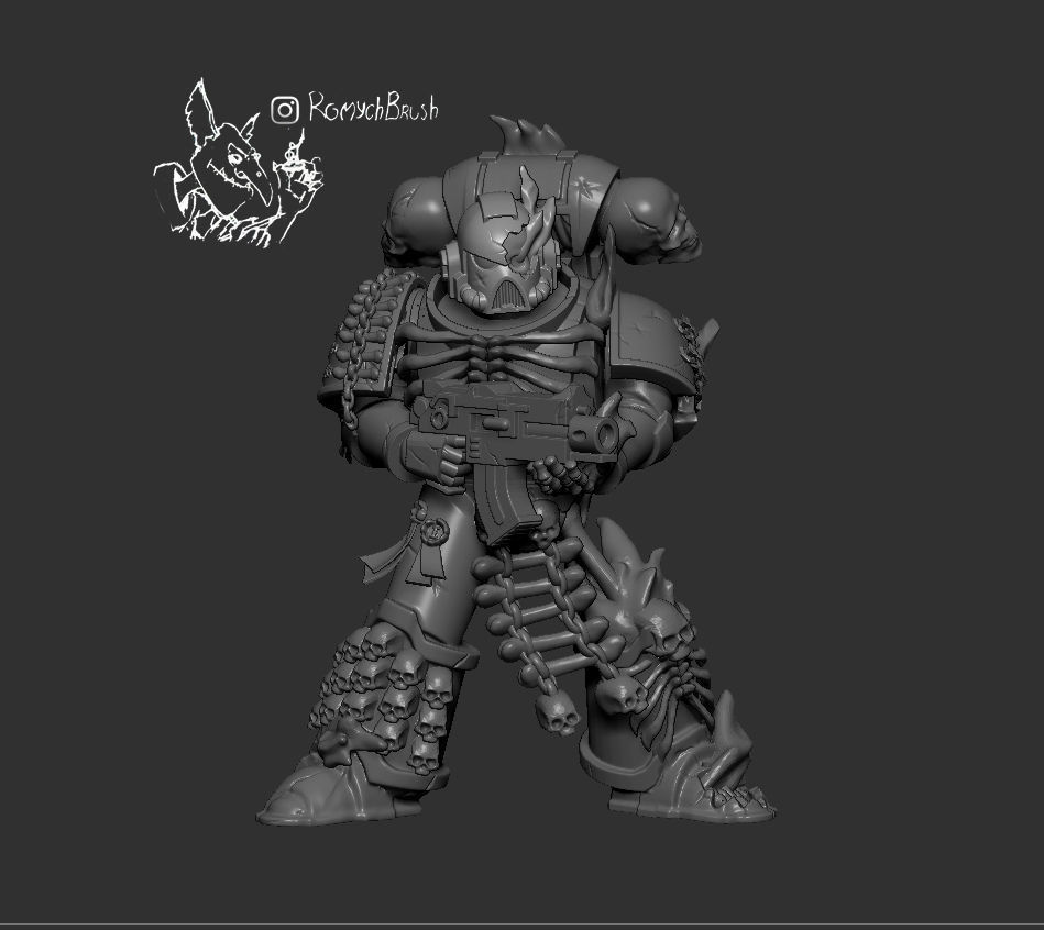 Legion of the Damned  3D print model_26