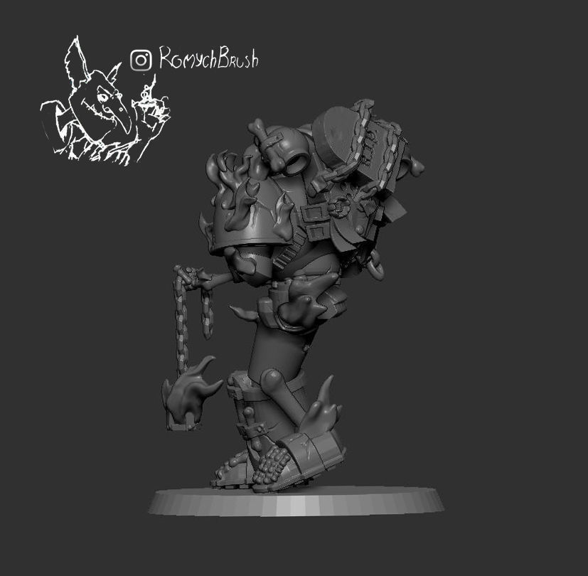 Legion of the Damned  3D print model_9