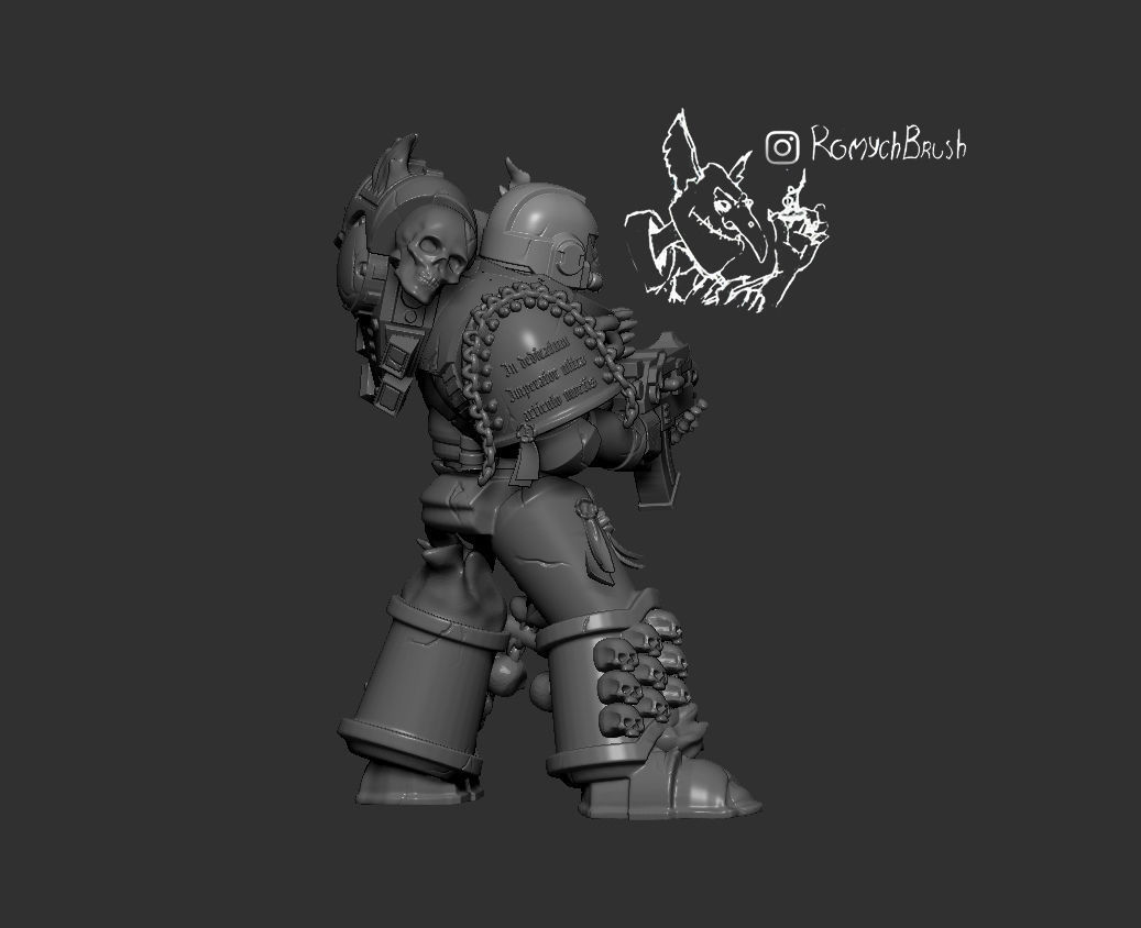 Legion of the Damned  3D print model_27