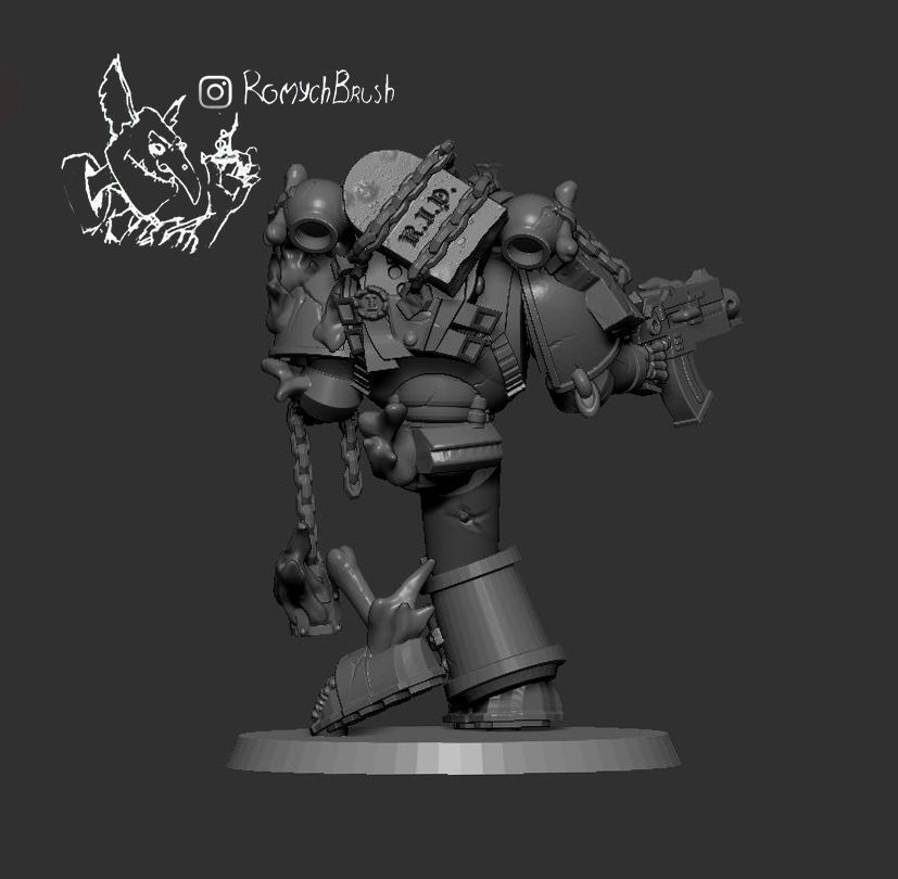 Legion of the Damned  3D print model_13