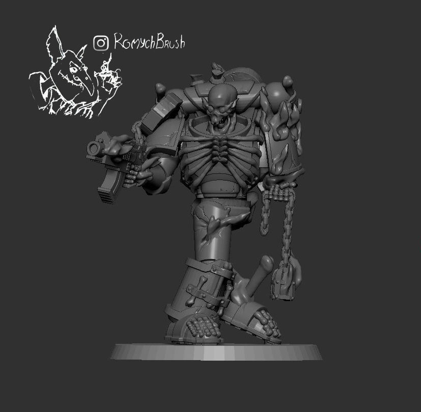 Legion of the Damned  3D print model_1