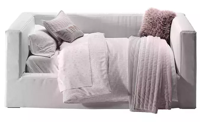 RH Brook Slipcovered Daybed 3D model