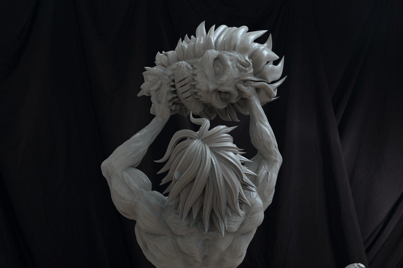 Titan Eren Shingeki no kyojin 3D print model_7