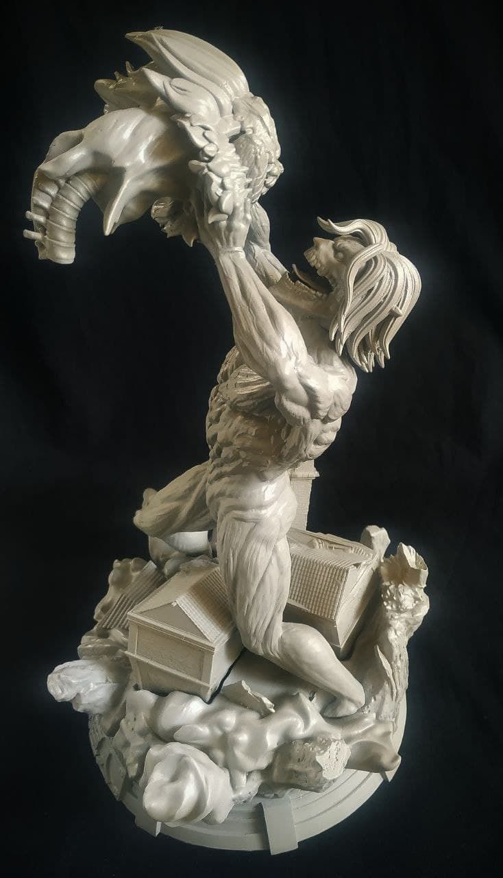 Titan Eren Shingeki no kyojin 3D print model_2