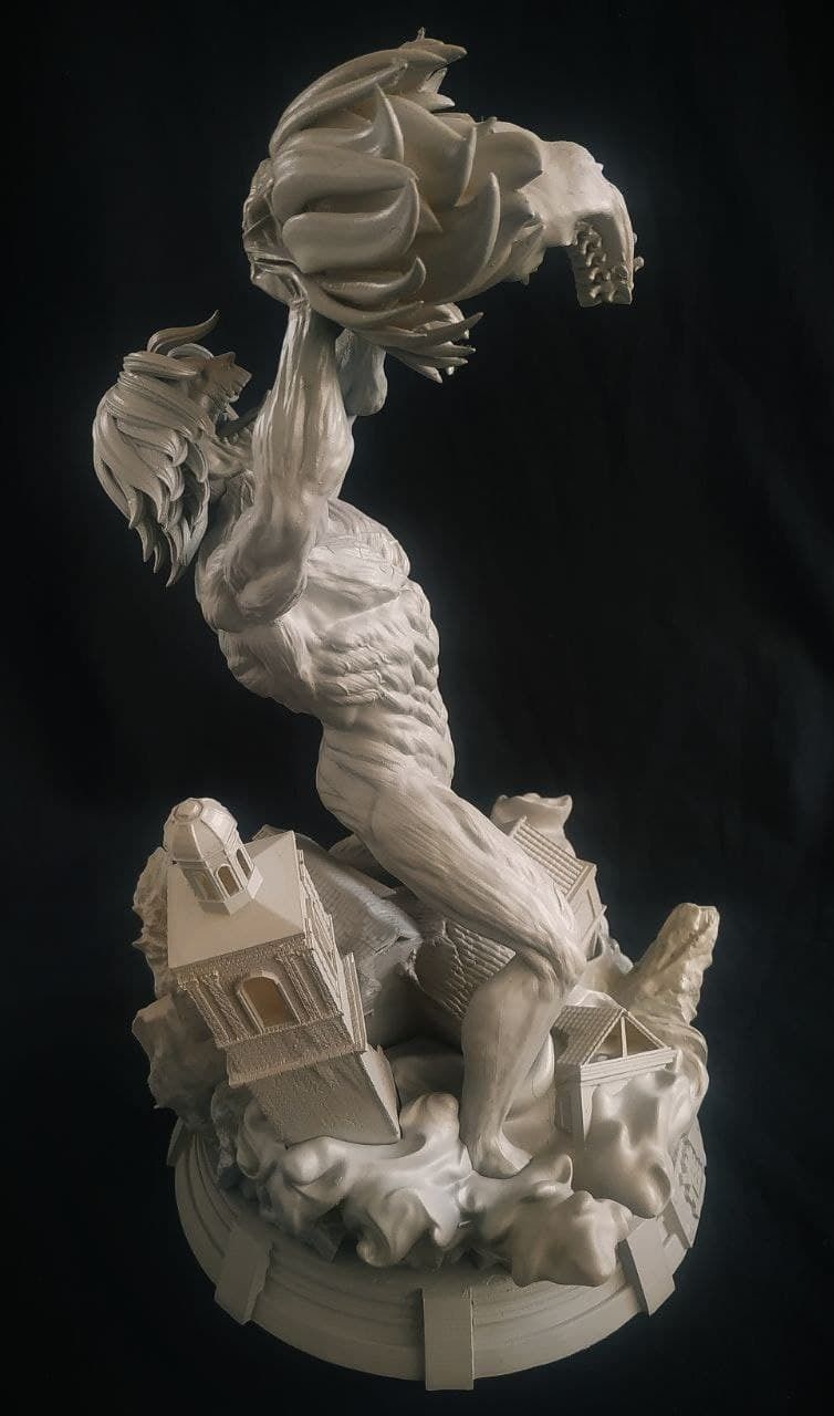 Titan Eren Shingeki no kyojin 3D print model_3