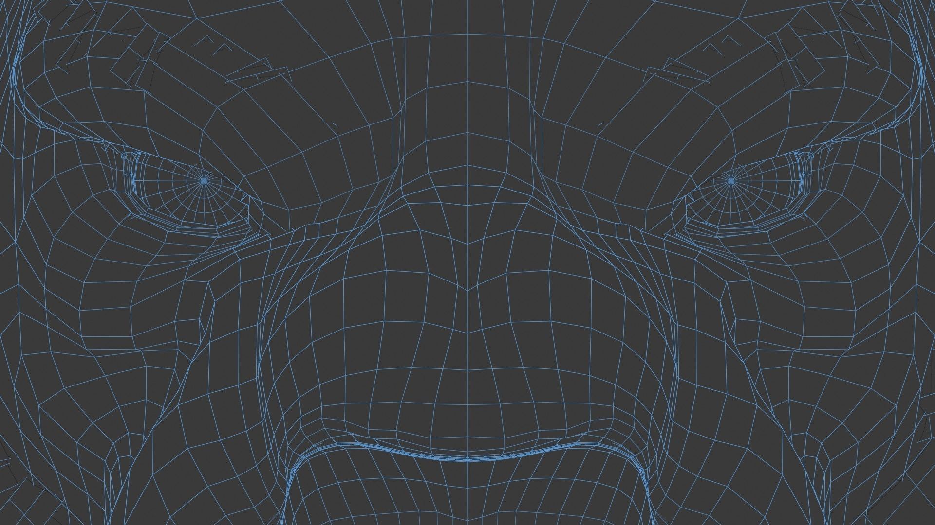 Wolf Rigged 3D model_23