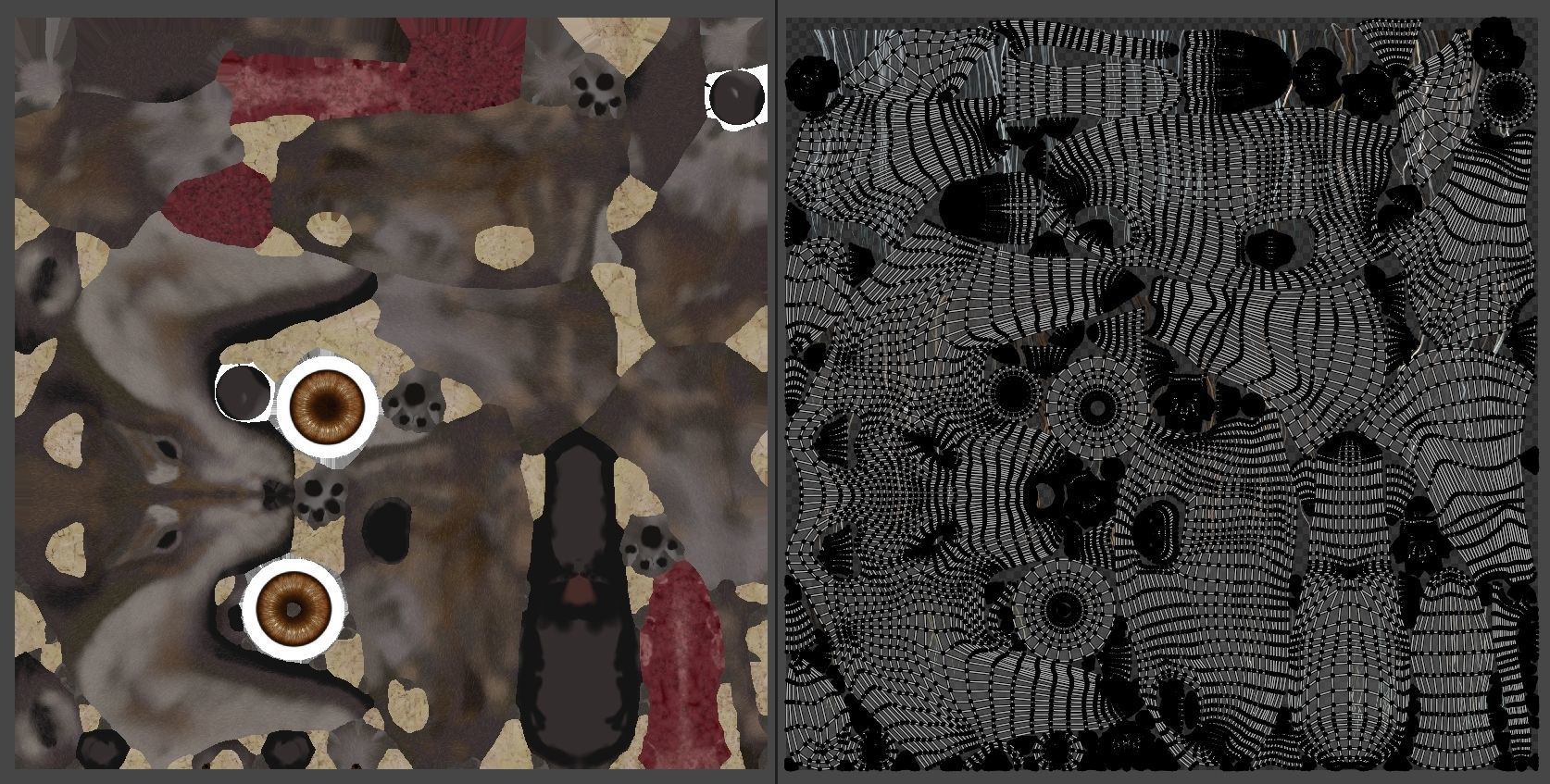 Wolf Rigged 3D model_18