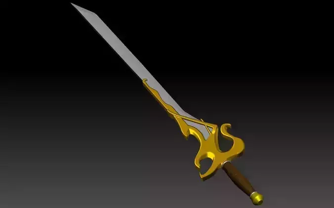 The Preternia Blade - Real Size - He-Man Netflix Version