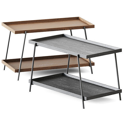 Hillside Coffee Table by Project 62 3D model