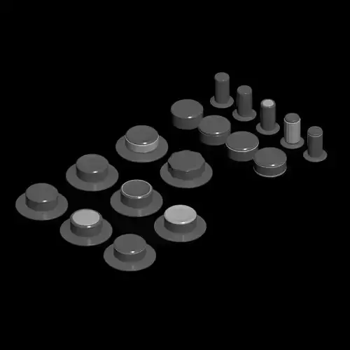 SET of ROTARY SWITCHES collection in high quality