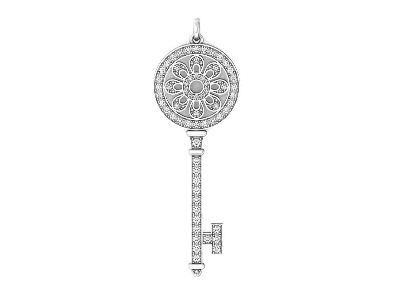 tiffany key - pedant 1313 3D print model
