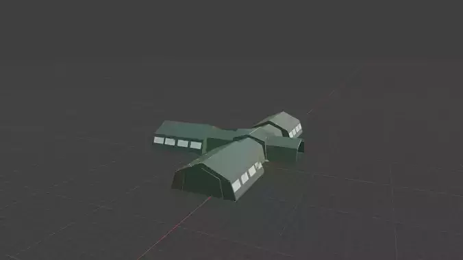 Military Field Kitchen 24 x 18 Pitching Space 