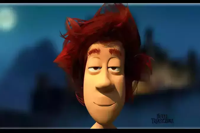Head Jonny - Hotel Transylvania 3D model