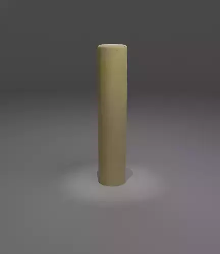 Yellow Bollard
