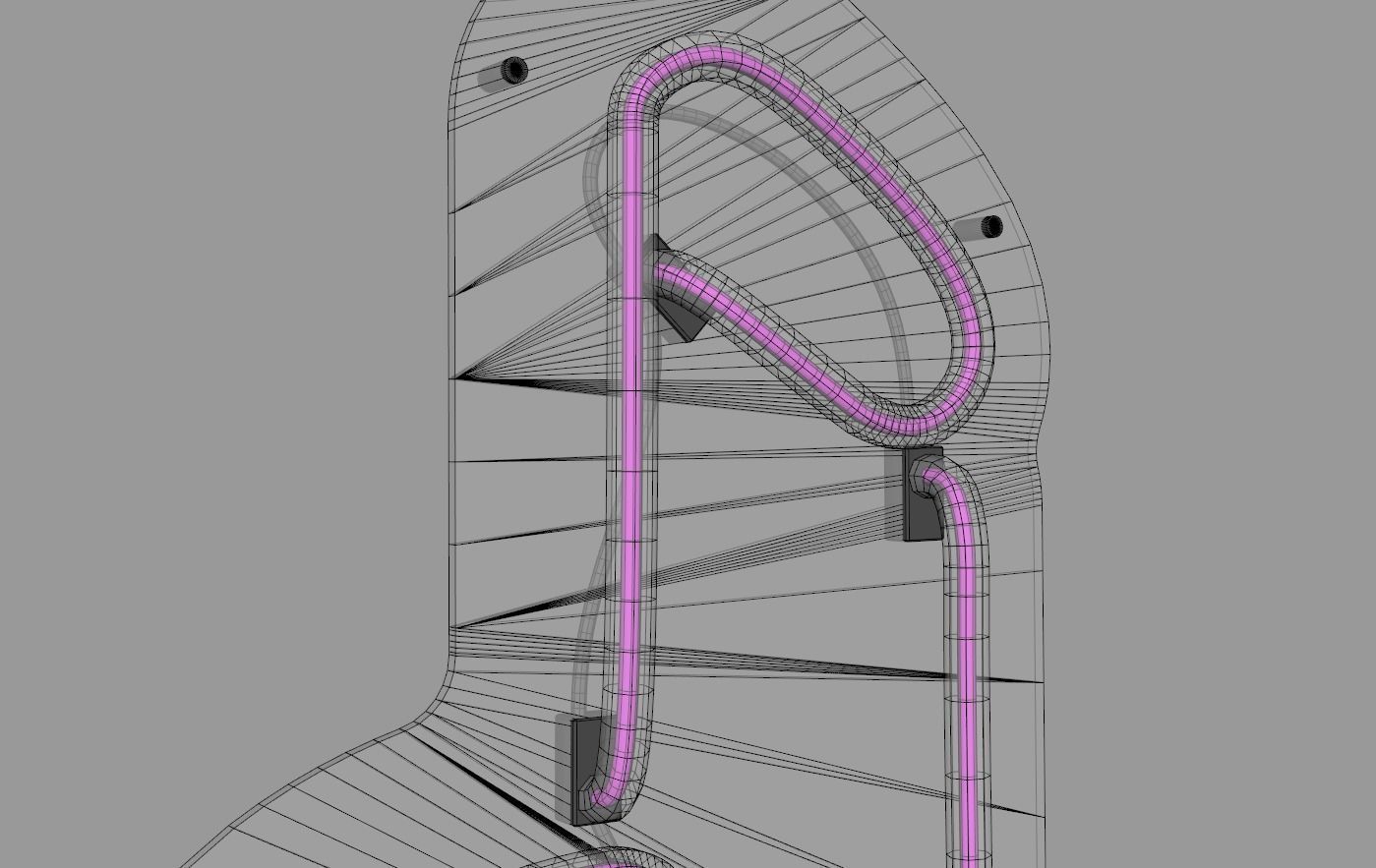 Lips and Lipsticks - Neon Signs 3D model_7