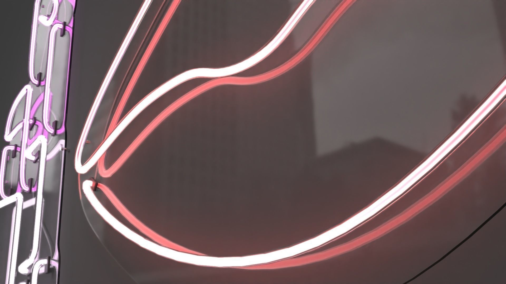 Lips and Lipsticks - Neon Signs 3D model_5