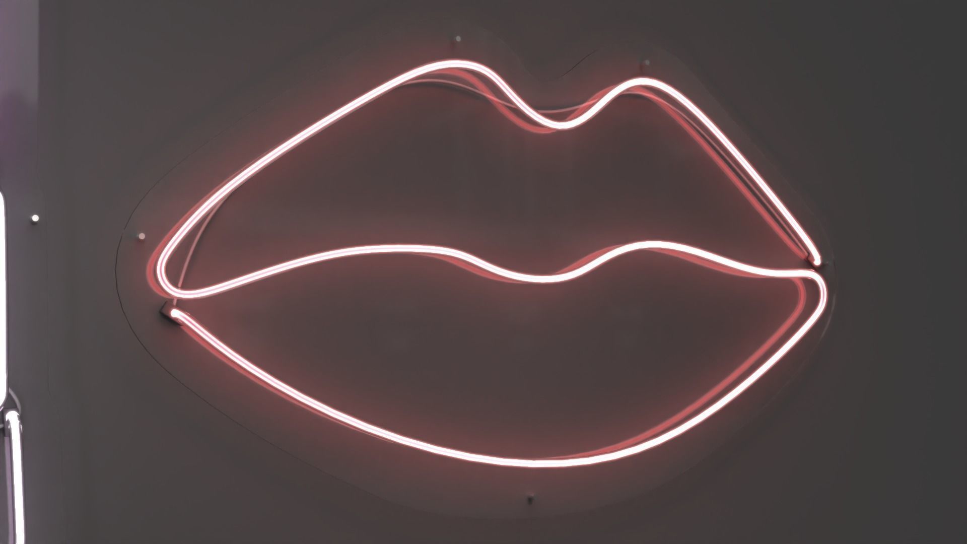 Lips and Lipsticks - Neon Signs 3D model_3