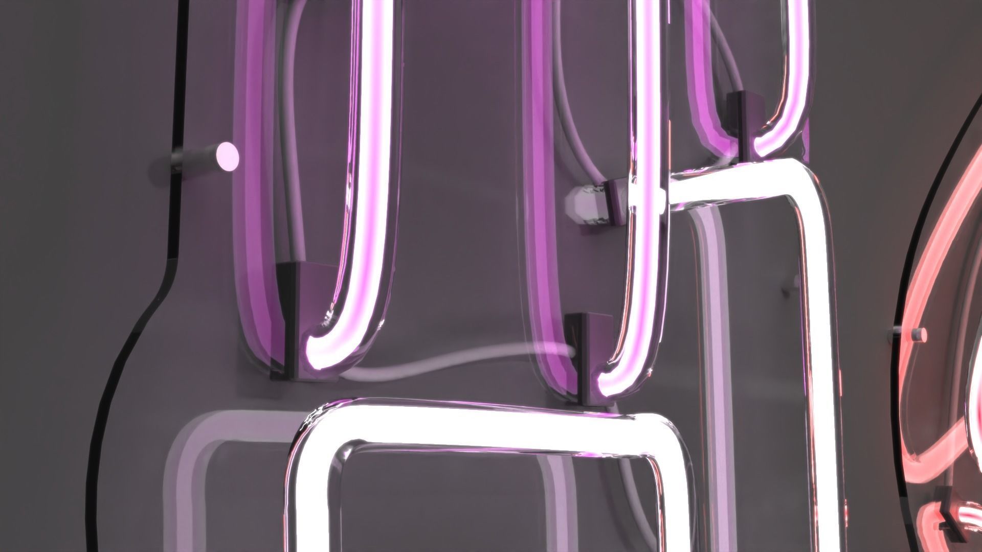 Lips and Lipsticks - Neon Signs 3D model_1