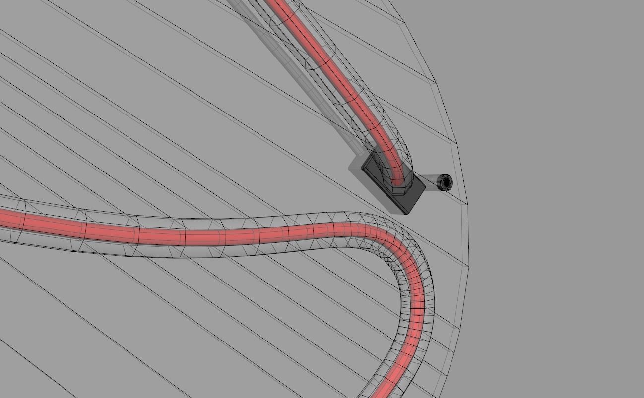 Lips and Lipsticks - Neon Signs 3D model_10