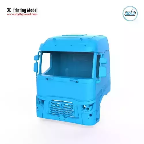 Renault Truck C 3D print model