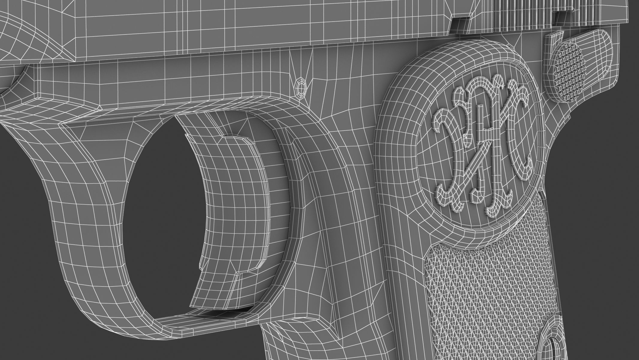 FN Model 1910 3D model_23