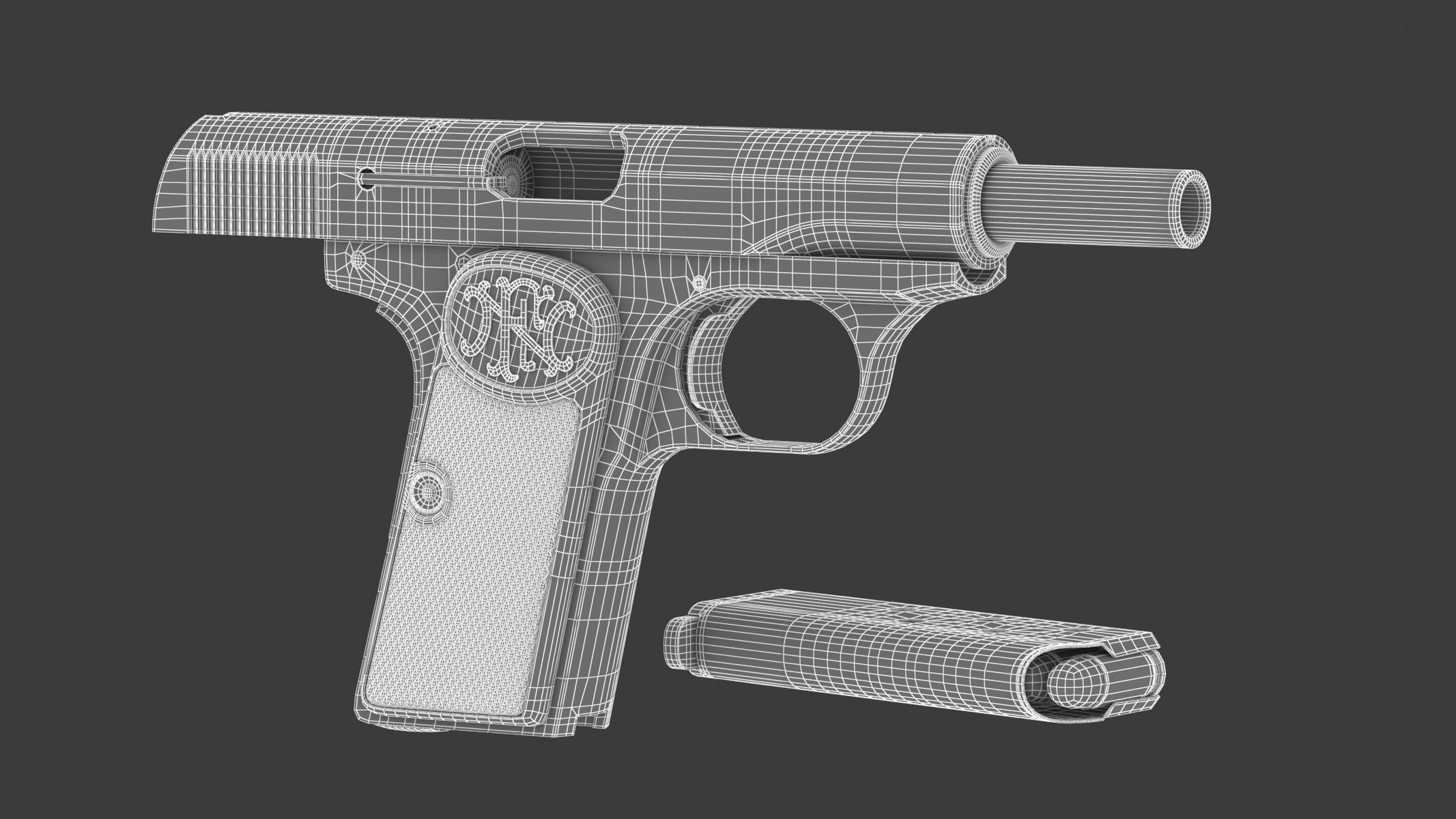 FN Model 1910 3D model_19